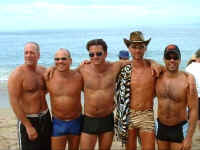 puerto vallarta and the chicago guys at the gay beach