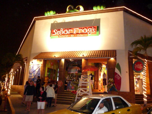 senor frogs one of the puerto vallarta best restaurant night clubs