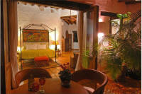 gay holiday rentals in mexico - master bedroom and balcony