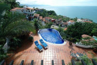 puerto vallarta conchas chinas villa vacation Bay views