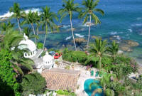 beachfront villas in tropical puerto vallarta mexico