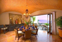 puerto vallarta villa rentals dining room five bdr