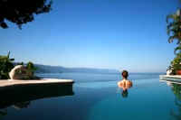 villa views of banderas bay in puerto vallarta mexico