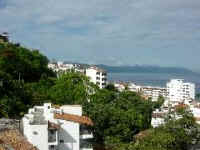 condo view of banderas bay from terrace