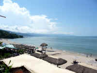 los muertos beach looking to the south