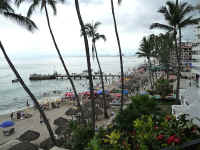 los muertos beach view north