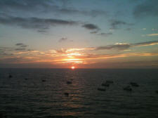 more lovely sunsets along los muertos beach in Puerto Vallarta