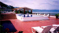 la palapa condos rooftop pool and sundeck terrace puerto vallarta