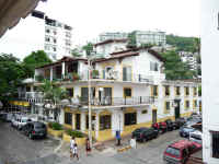 condo street, town and mountain views