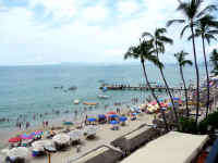 view los muertos pier and to the north shores