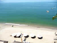 puerto vallarta condo rentals los muertos - balcony beach view