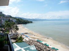 holiday condo puerto vallarta mexico - views to south