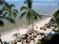 view of los Muertos pier