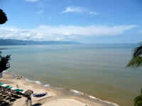 condo view to south along los muertos beach towards los arcos