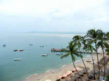 puerto vallarta condo view north los muertos beach and pier