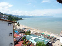 puerto vallarta mexico Los Muertos beach - popular gay vacation spots