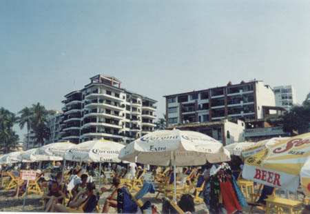 puerto vallarta condo vacation rentals - LP condo building on the left, ED condominiums on the right