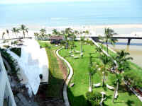 boardwalk pedestrian bridge over Cuale River - the New Malecon into downtown el centro puerto vallarta