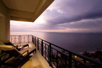 beachfront rental condominium puerto vallarta balcony views north