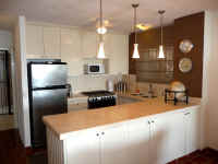 modern kitchen at the Playa Bonita