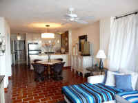 puerto vallarta beachfront condos - living and dining areas