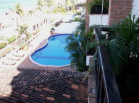 playa bonita pool view from balcony