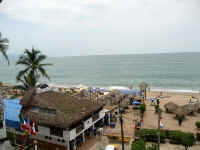 playa bonita condo vacation rental on los muertos beach view overlooking the Blue Chairs