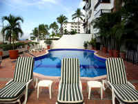 common area heated pool and sun deck