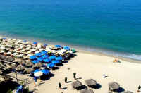 gay beach in puerto vallarta the blue and green chairs