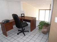 desk in loft bedroom