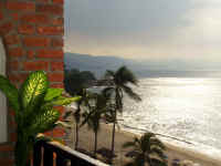 penthouse condo view to the south shores puerto vallarta