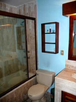 three bedroom penthouse condo master bathroom