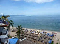 playa los muertos beach view south vallarta penthouse condo 