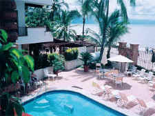 common area pool and los muertos beach