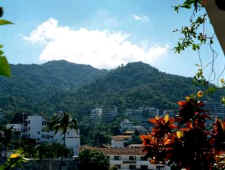 sierra madre mountain view from front door