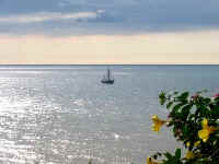 great bay and beach views