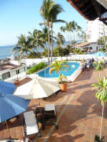 One Beach Street Vallarta condos pool and sundeck terrace