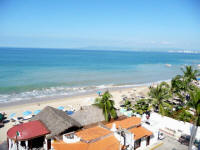 one beach street condo views 6th floor looking north on Los Muertos