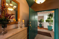 entrance foyer to one beach street vallarta three bedroom penthouse