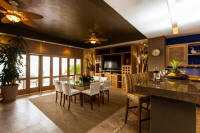 dining room area kitchen of puerto vallarta los muertos beachfront penthouse