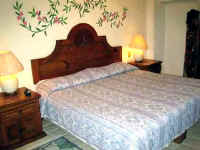 bedroom with king bed