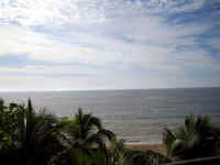 condo balcony with banderas bay views 