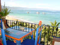 condominium view to south of banderas bay and los Arcos