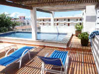 el almendro rooftop terrace and pool with views