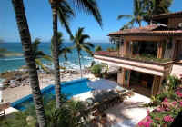 puerto vallarta beachfront villa for rent