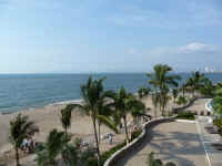 los muerto beach puerto vallarta view north