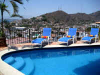 pool with views of vallarta