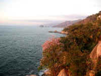 from the South Shores looking back at los Arcos and Vallarta - michael bottrill