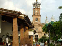 puerto vallarta church or cathedral of Guadalupe built 1918-1951 - photo by Danny Martens