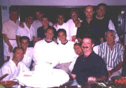 Puerto Vallarta commitment celebration 1999: Chuck and Adolfo